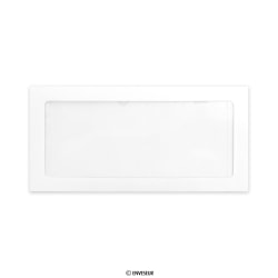 Bílá celookénková obálka 110x220 mm (DL)