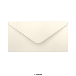 Enveloppe huître brillante 110x220 mm (DL)