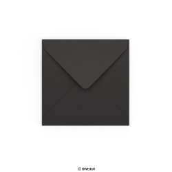 Enveloppe clariana noire 116x116 mm