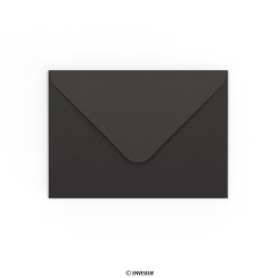 125x175 mm Čierna obálka Clariana