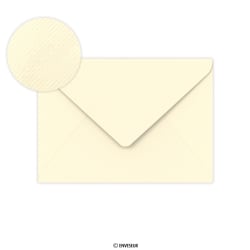 Koperta Clariana ze strukturą kość słoniowa 125x175 mm