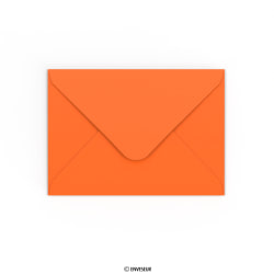 Orange Clariana-konvolut 125x175 mm