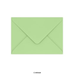 Pastellgrüner Clariana Briefumschlag 125x175 mm