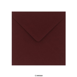 Envelope Clariana borgonha 130x130 mm