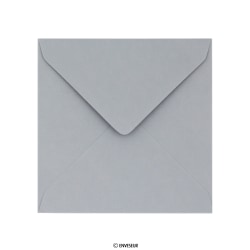 Enveloppe Clariana grise pâle 130x130 mm