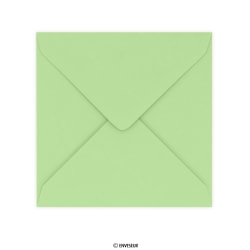 130x130 mm Clariana Pale Green Coloured Envelope