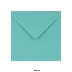 130x130 mm Clariana-Robinäggblått kuvert