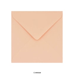 Envelope Clariana rosa salmão 130x130 mm