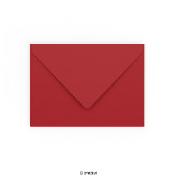 Enveloppe Clariana rouge foncée 133x184 mm