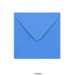 Enveloppe Clariana bleue éclatante 155x155 mm
