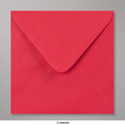 Enveloppe Clariana rouge éclatante 155x155 mm