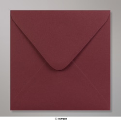 155x155 mm Clariana Burgundy Envelope