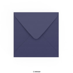 155x155 mm Tmavomodrá obálka Clariana