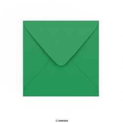 Sobre Clariana verde oscuro de 155x155 mm