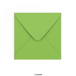 Enveloppe clariana verte vive 155x155 mm