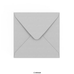 Enveloppe Clariana grise pâle 155x155 mm