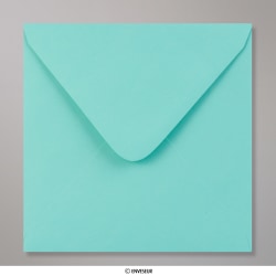 155x155 mm Enveloppe Clariana vert d'eau