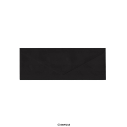 80x215mm  Clariana Black Envelope