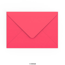 Pinkfarbener Clariana Briefumschlag 162x229 mm (C5)