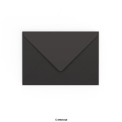 Černá obálka Clariana 114X162 mm (C6)