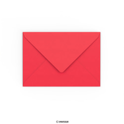 Enveloppe Clariana rouge éclatante 114x162 mm (C6)