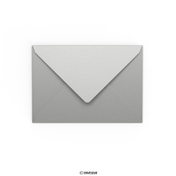 Enveloppe argentée 114x162 mm (C6)