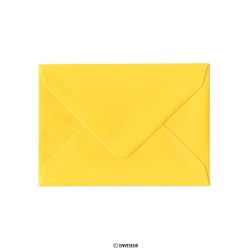 Enveloppe Clariana jaune 82x113 mm (C7)