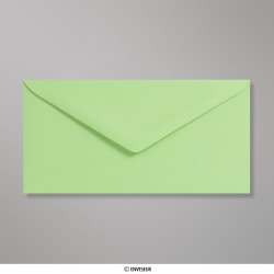 110x220 mm (DL) Clariana Pale Green Coloured Envelope