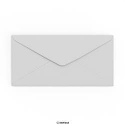 Pastellgrauer Clariana Briefumschlag 110x220 mm (DL)