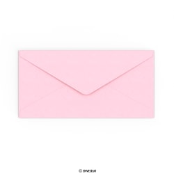 Pasztell rózsaszín boríték Clariana 110x220 mm (DL)