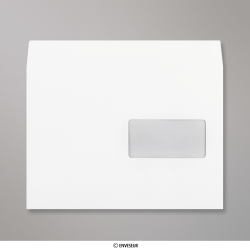 Envelope branco com janela 162x229 mm (C5)