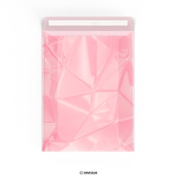 Envelope glassine rosa 117x89 mm