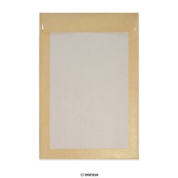 Envelope manila com cartolina ao dorso 229X162 mm (C5)