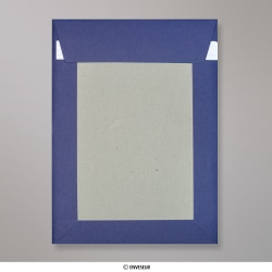 229x162 mm (C5) Busta con dorso rigido blu marina