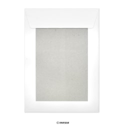 Sobre blanco con dorso de cartón de 267x216 mm