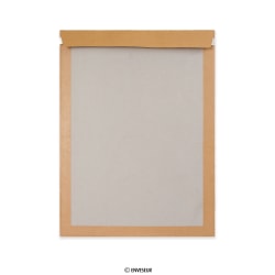 430x320 mm Manilová obálka s kartónovou zadnou stenou