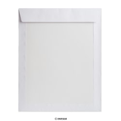 Sobre blanco con dorso de cartón en blanco de 430x320 mm