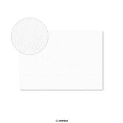 Tarjeta de papel blanco martillado 300 g/m² (A5)