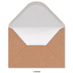 Busta Duolope kraft riciclato e bianco 162x229 mm (C5)
