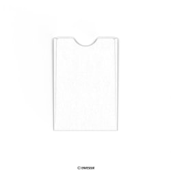 Sobre blanco para tarjetas de hotel 89x60 mm