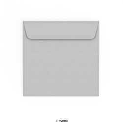 Enveloppe Clariana grise pâle 155x155 mm
