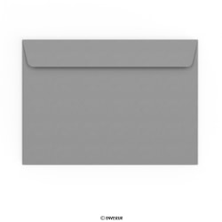 Dunkelgraue Clariana Briefumschlag 162x229 mm (C5)