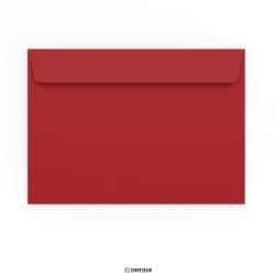 162x229 mm (C5) Tmavočervená obálka Clariana