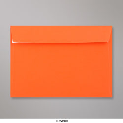 Orangefarbener Clariana Briefumschlag 162x229 mm (C5)