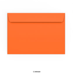 Clariana, oranssi kirjekuori 162x229 mm (C5)