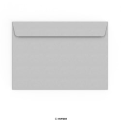 Pastelově šedá obálka Clariana 162x229 mm (C5)