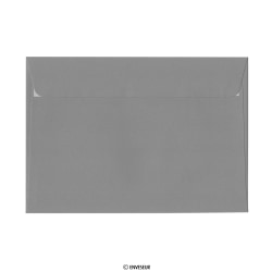 114x162 mm (C6) Tmavošedá obálka Clariana
