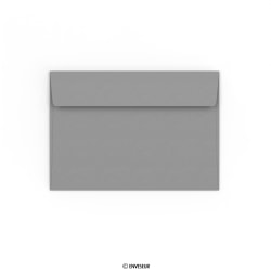 Tmavě šedá obálka Clariana 114x162 mm (C6)
