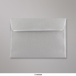 114x162 mm (C6) Zilver Envelop