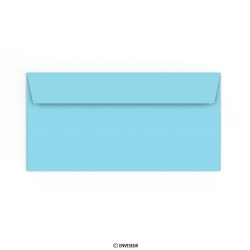 Enveloppe Clariana bleue vive 110x220 mm (DL)